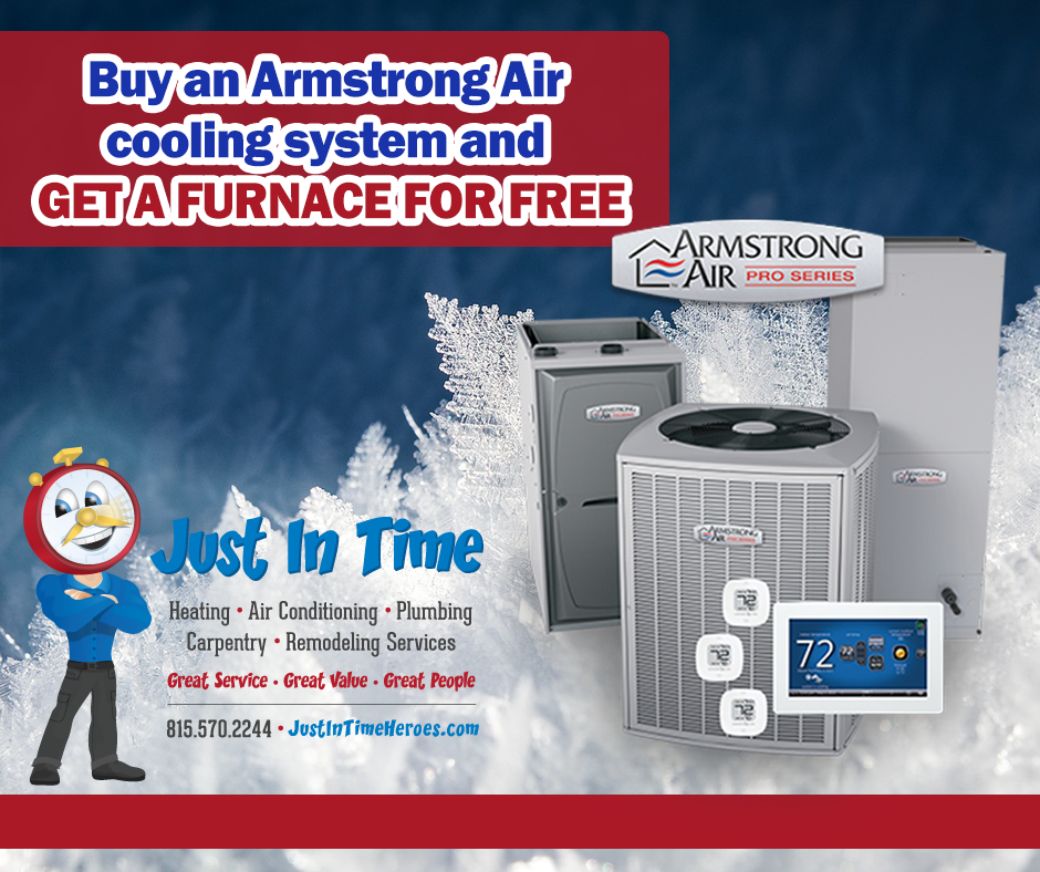buy an armstrong air cooling system and get a free furnace