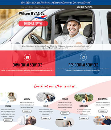 hvac website - wilson hvac