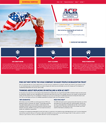HVAC website - ACR